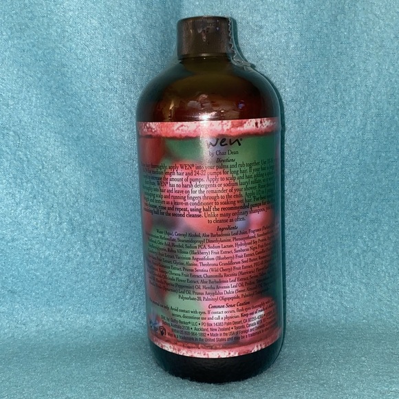 WEN by Chaz Dean Winter Cranberry Mint cleansing conditioner NEW size 16 oz. - Picture 2 of 9